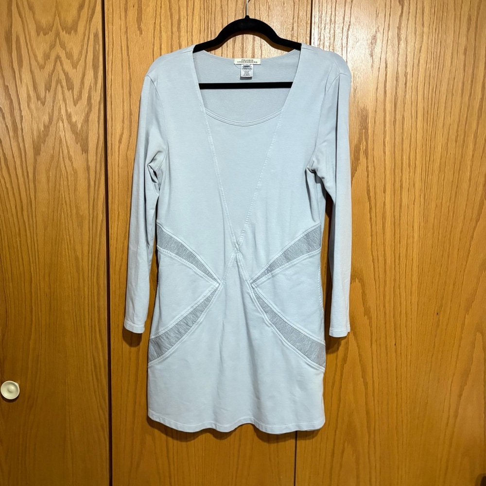 Prairie‎ Underground S airstream sound wave tunic top organic cotton long sleeve - Picture 2 of 7